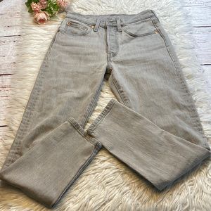 Levi’s 501 Skinny Jeans in Gray sz 26